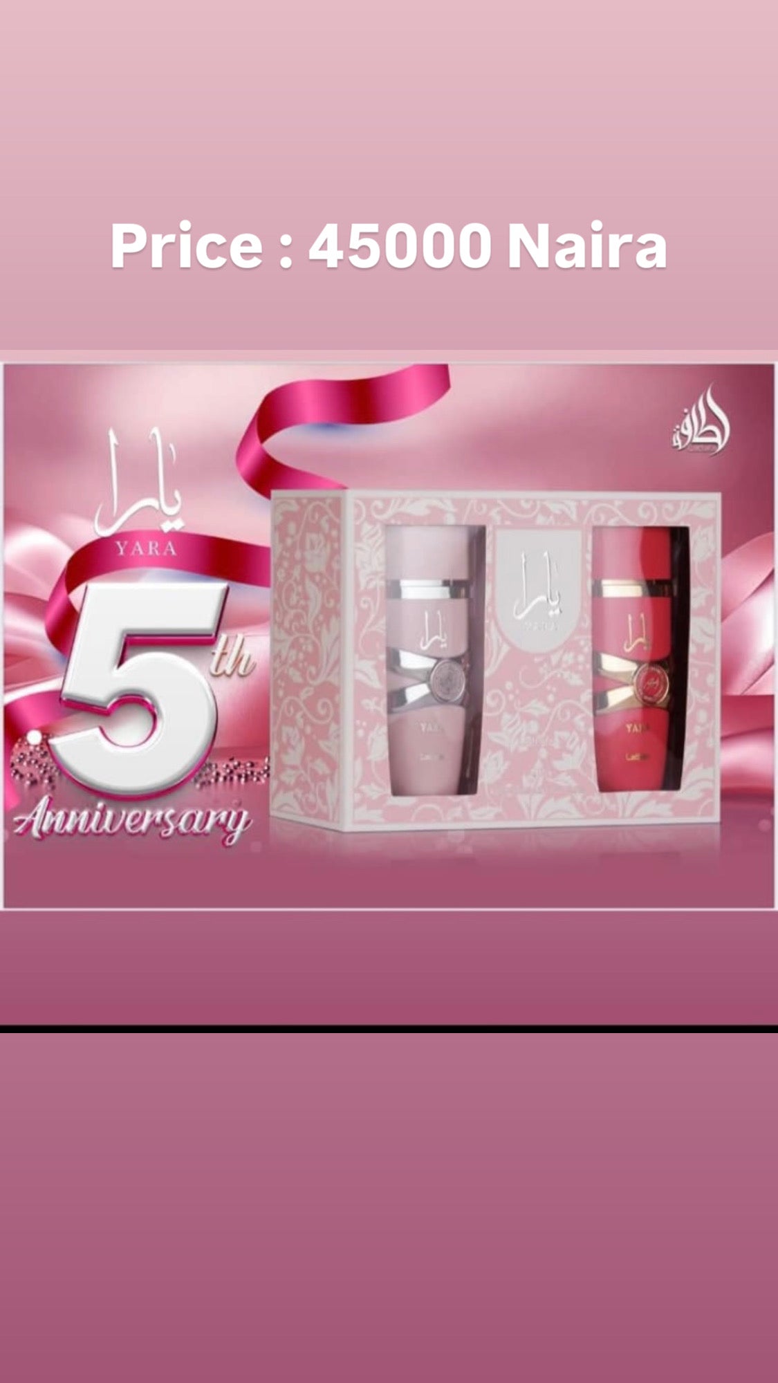 Yara gift set