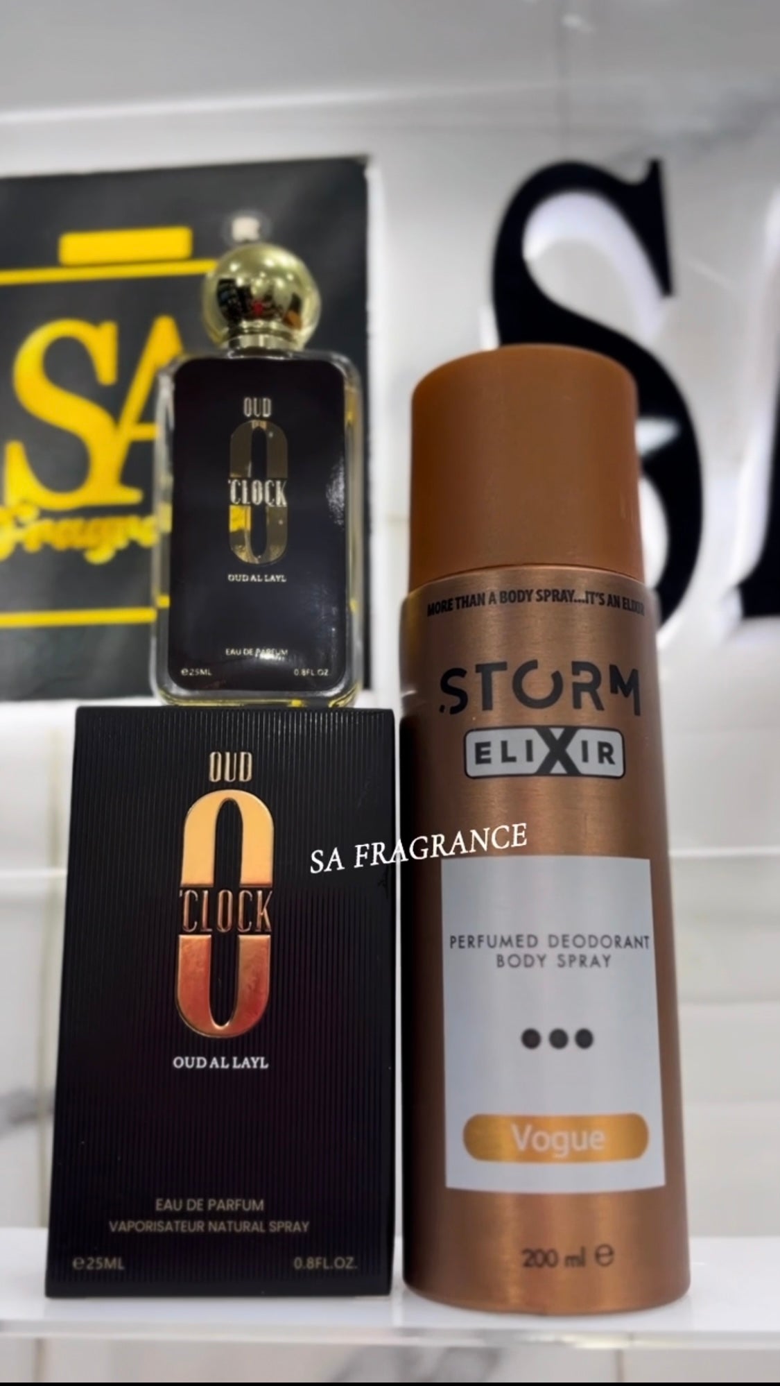 Oud “o’clock x vouge