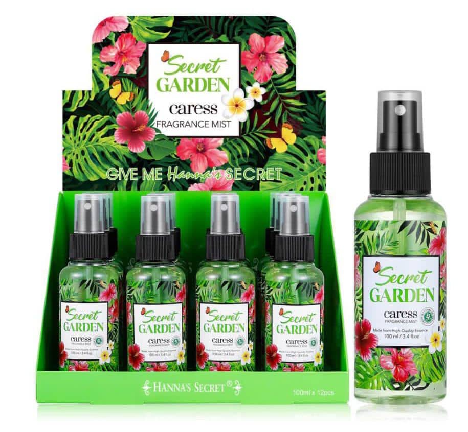 Hannah secret caress mists 100ml