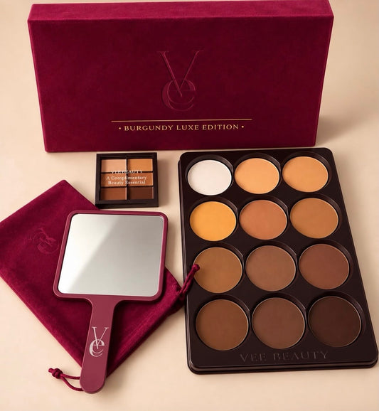 Burgundy luxe palette