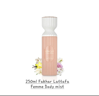 Lataffa body mists series